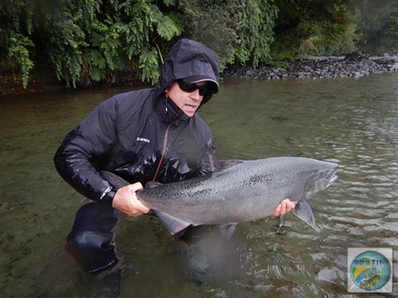 Fotos da pesca esportiva em Chaiten no Chile